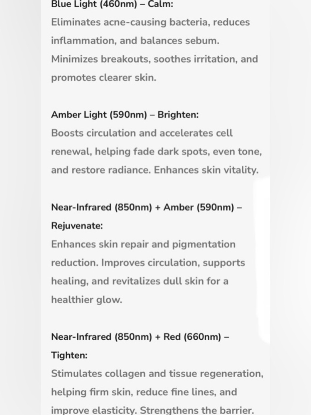 JOVS LED RLT Facial Skincare Mask - Picture 10 of 16